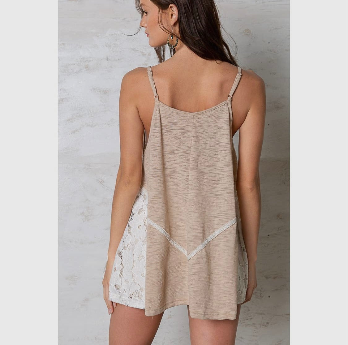 Dainty Lace Tunic top