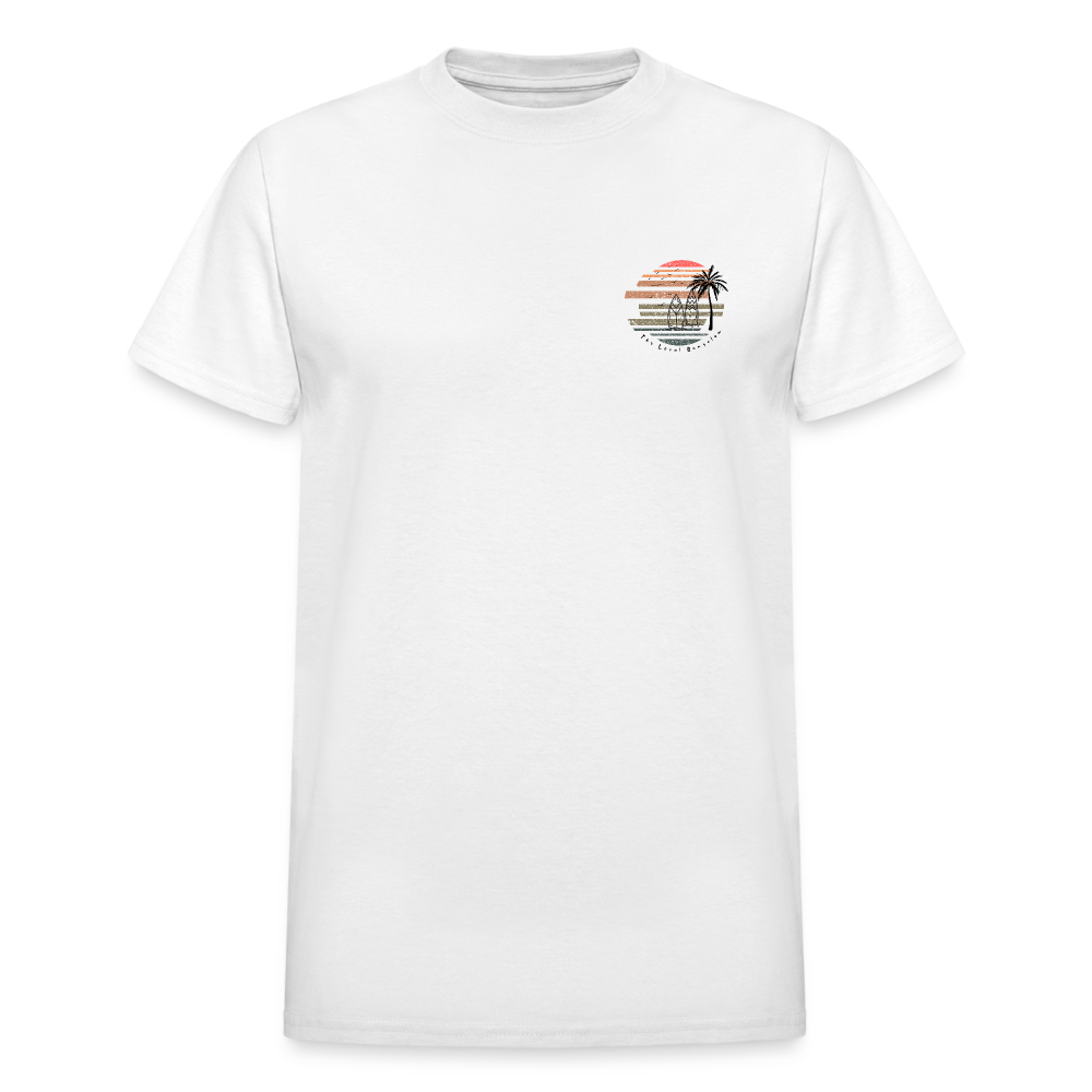 Local Sunset Unisex T-Shirt - white