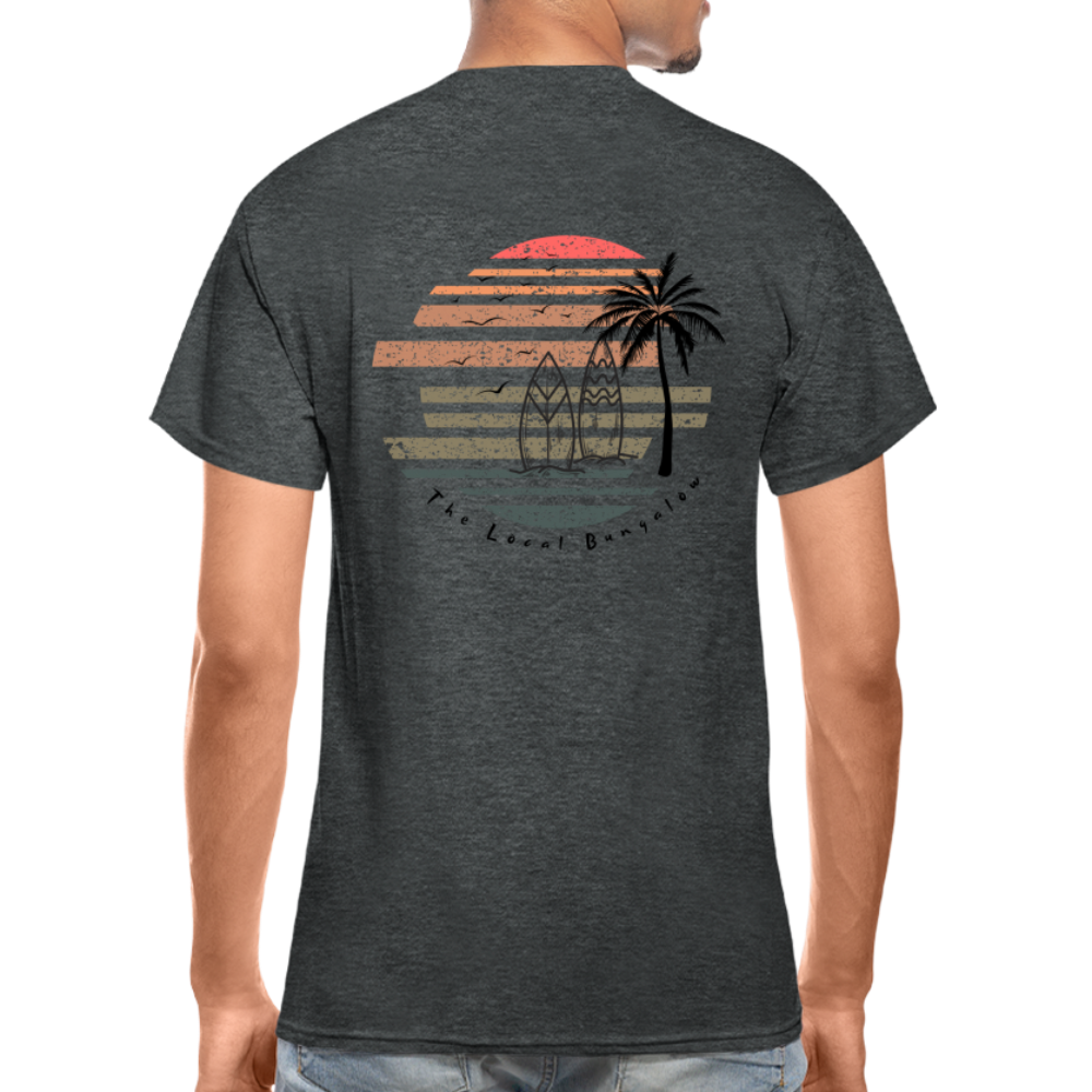 Local Sunset Unisex T-Shirt - deep heather