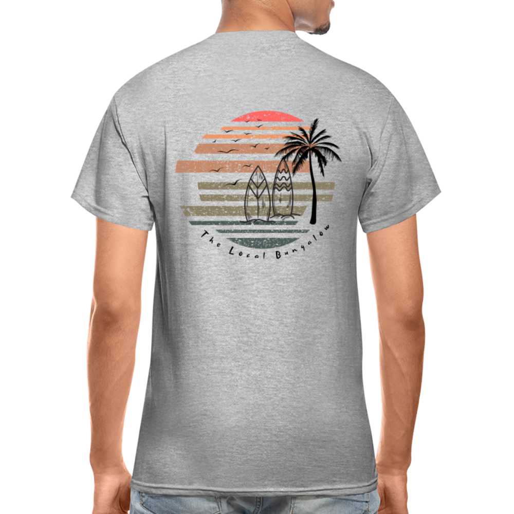 Local Sunset Unisex T-Shirt - heather gray