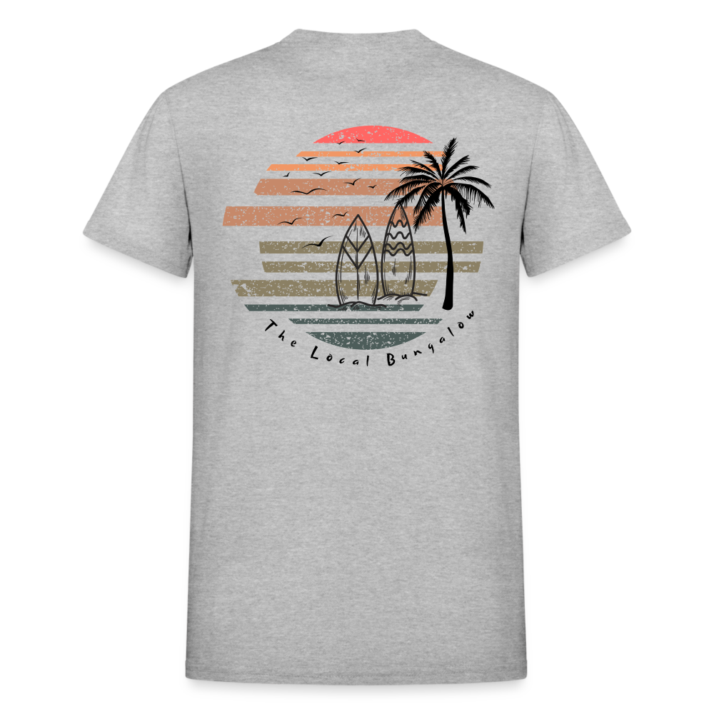 Local Sunset Unisex T-Shirt - heather gray