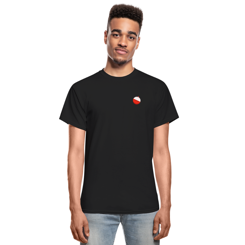 Old Fisherman Unisex T-Shirt - black