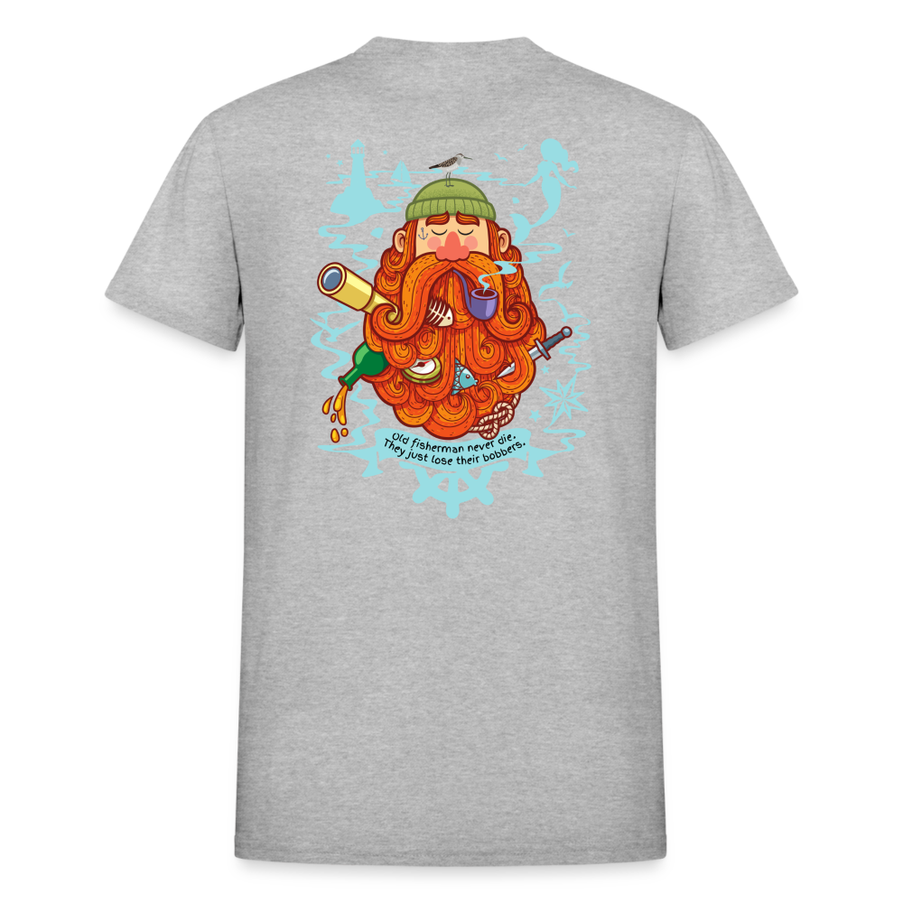 Old Fisherman Unisex T-Shirt - heather gray