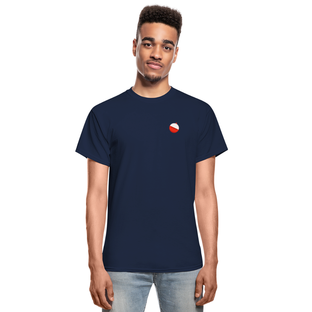 Old Fisherman Unisex T-Shirt - navy