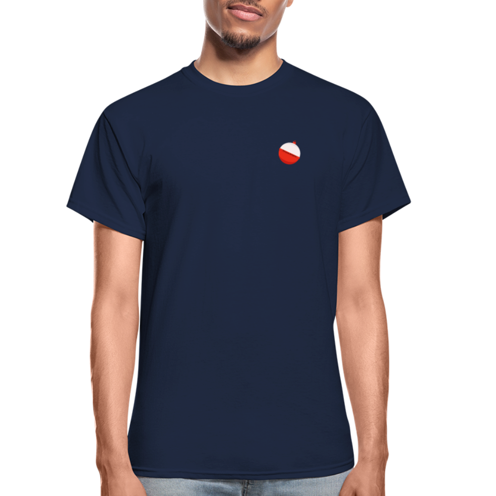 Old Fisherman Unisex T-Shirt - navy