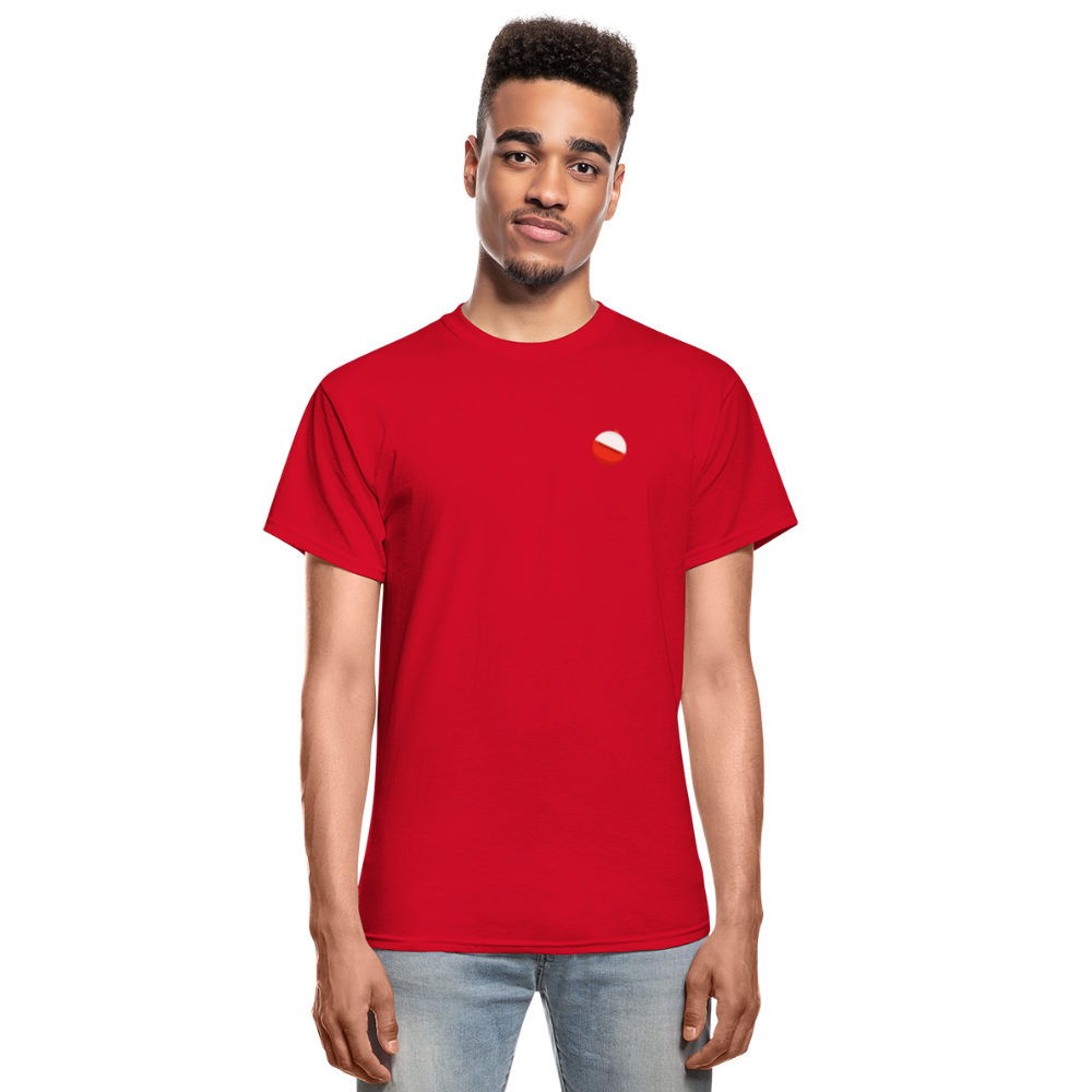 Old Fisherman Unisex T-Shirt - red