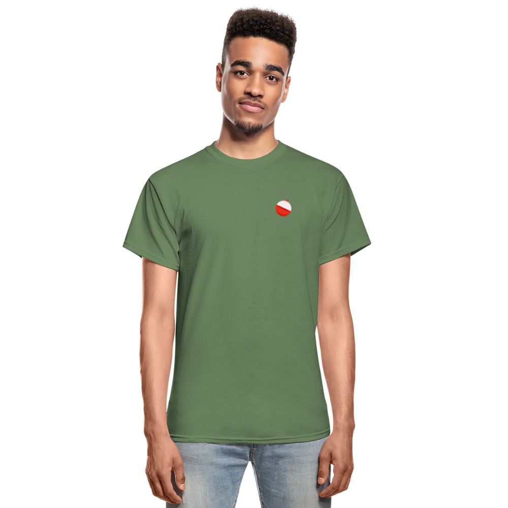 Old Fisherman Unisex T-Shirt - military green