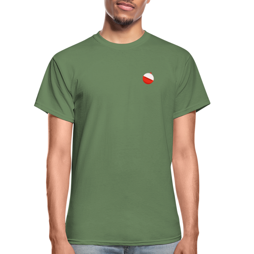 Old Fisherman Unisex T-Shirt - military green