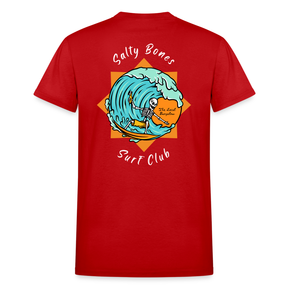 Salty Bones Unisex T-Shirt - red