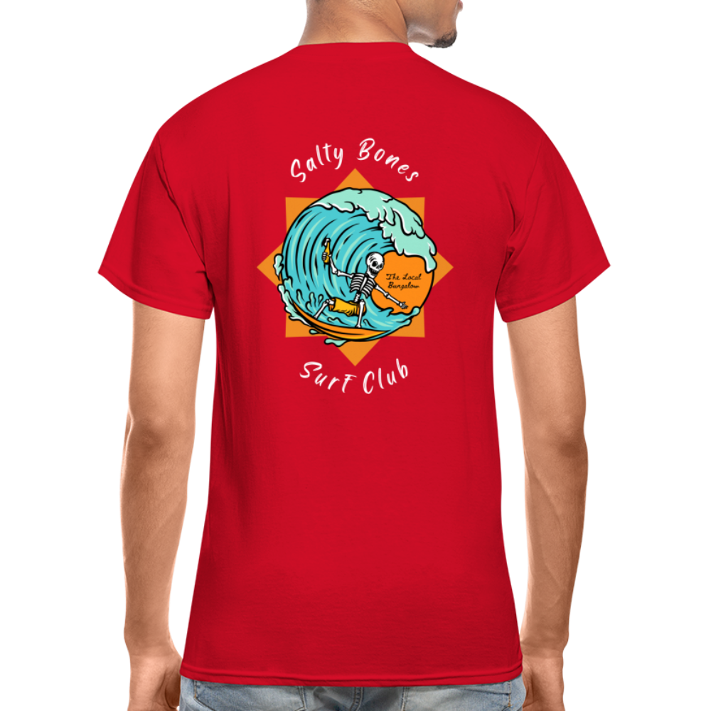 Salty Bones Unisex T-Shirt - red