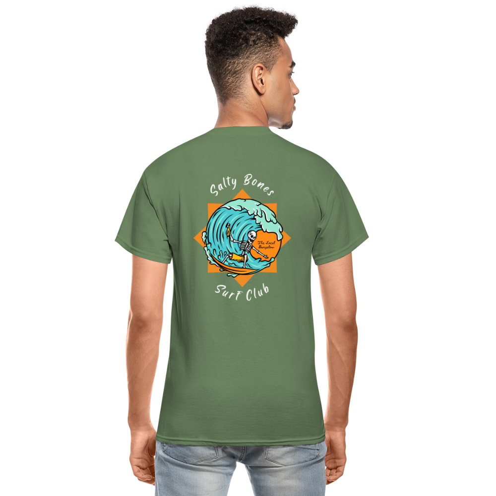 Salty Bones Unisex T-Shirt - military green