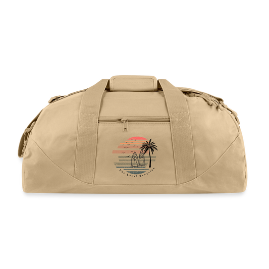 Local Summer Recycled Duffel Bag - beige