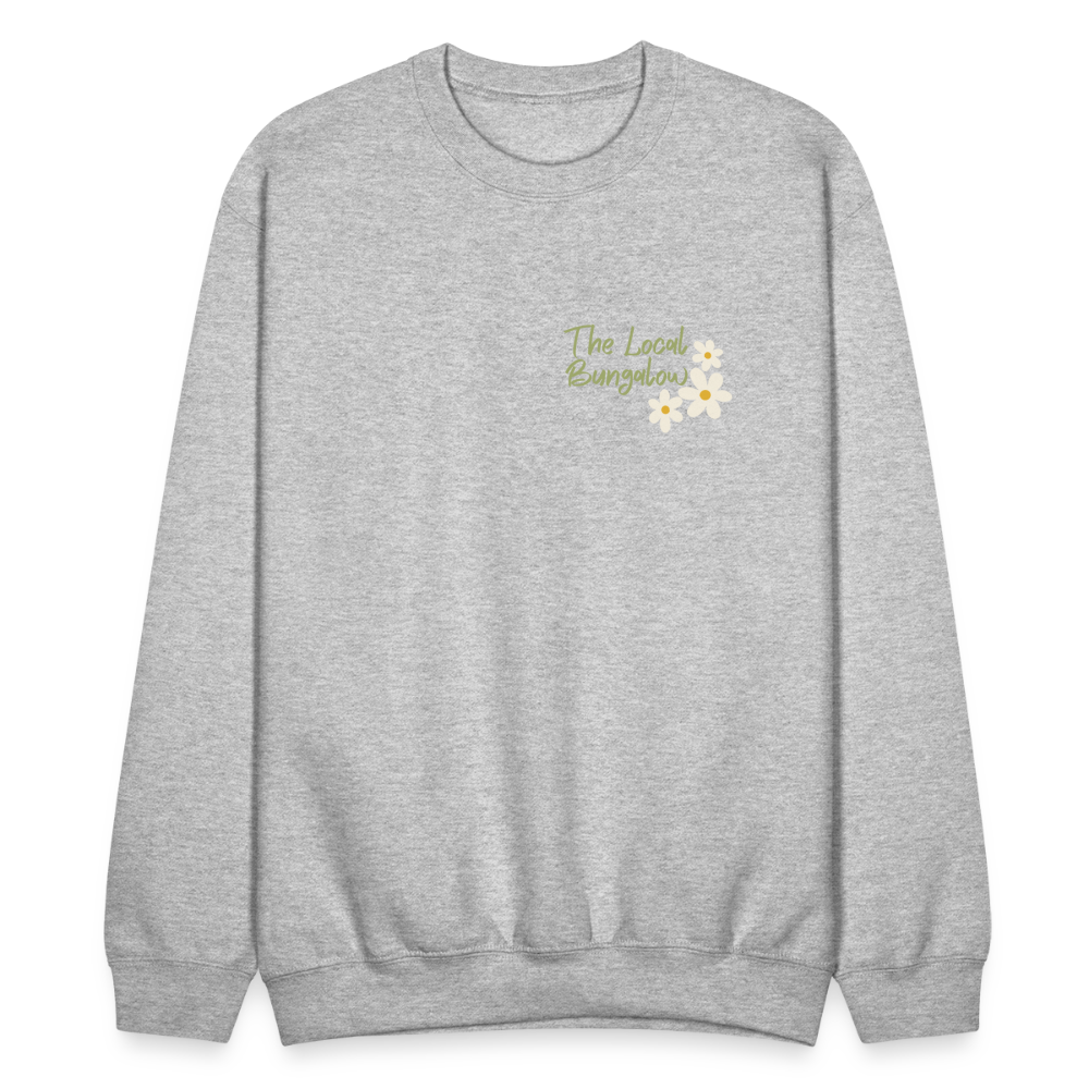 Peace Unisex Crewneck Sweatshirt - heather gray