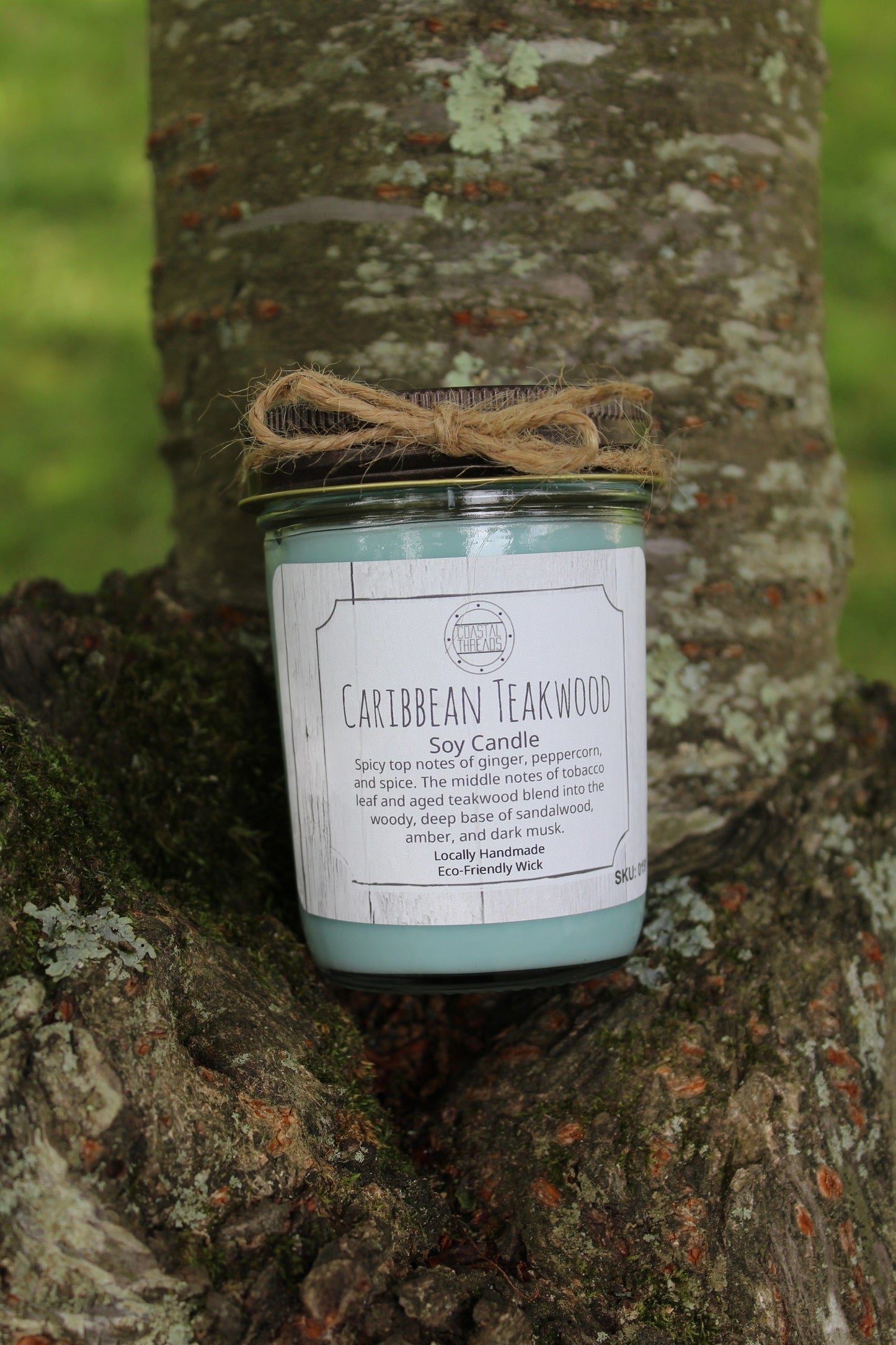 Caribbean Teakwood Soy Candle