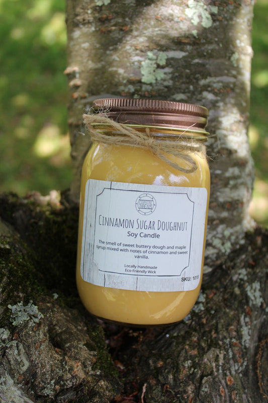 Cinnamon Sugar Doughnut Soy Candle