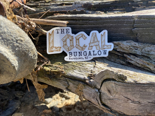 The Local Bungalow Sticker - Wood Plank