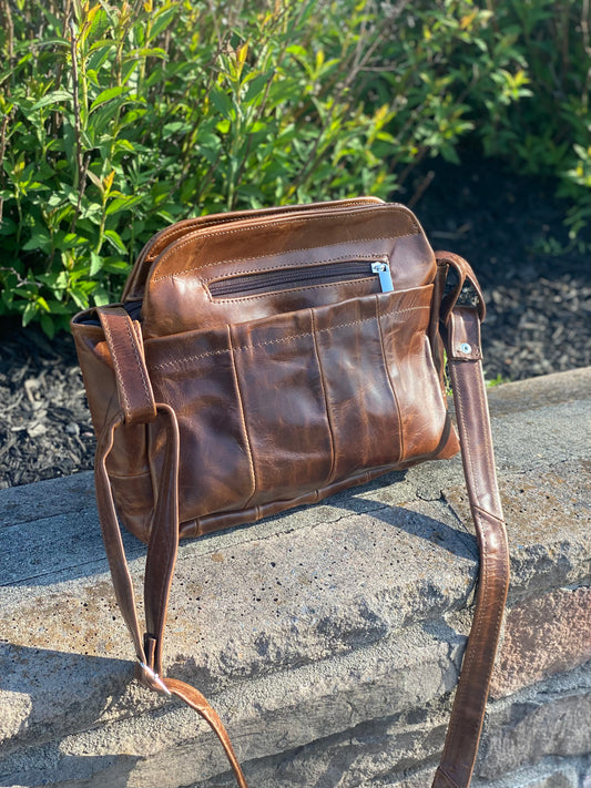 The On the Go Bag- Brown