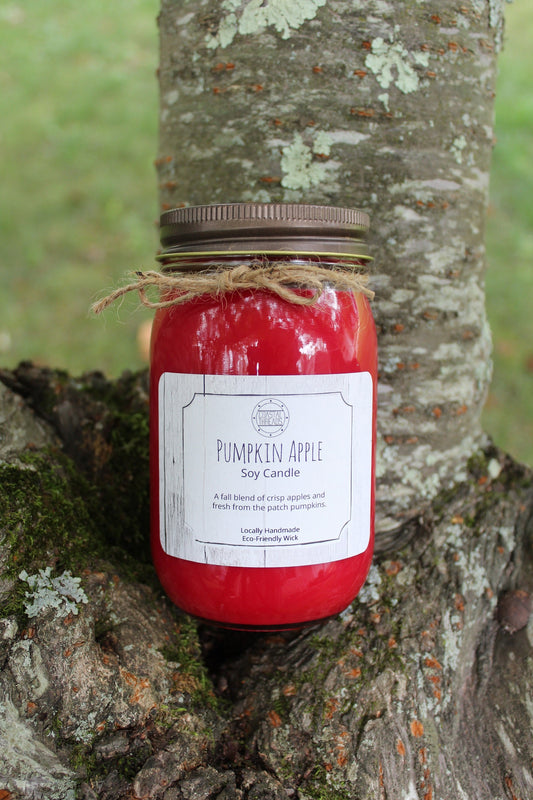 Pumpkin Apple Harvest Soy Candle