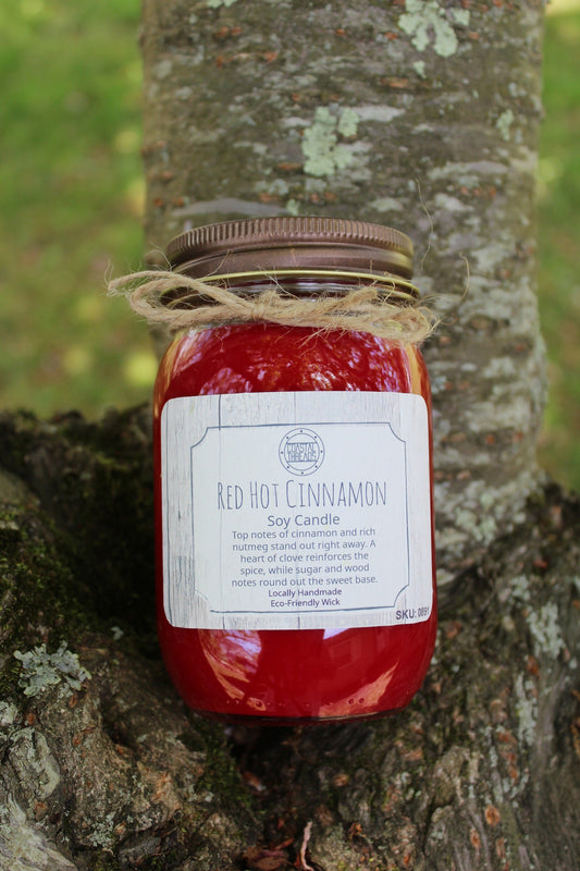 Red Hot Cinnamon Soy Candle